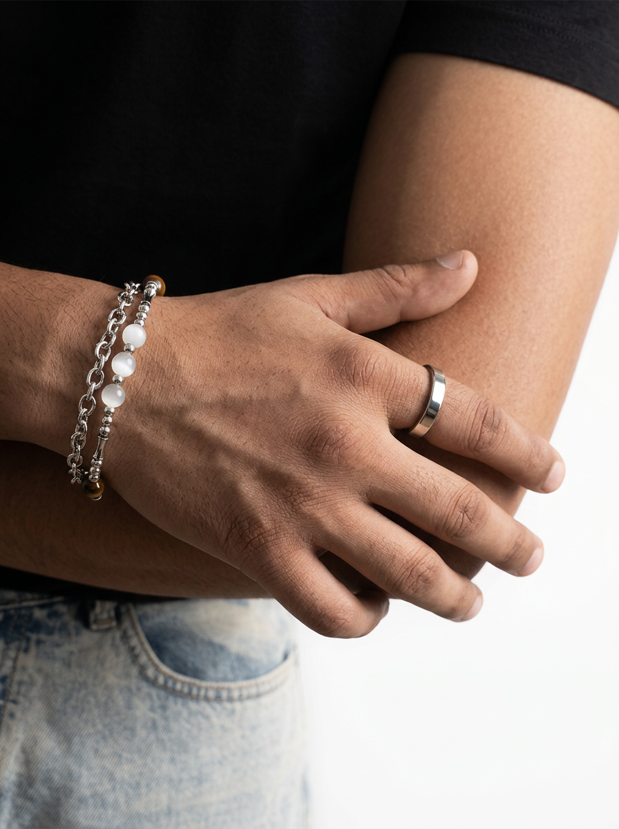 WHITE PEARL SILVER